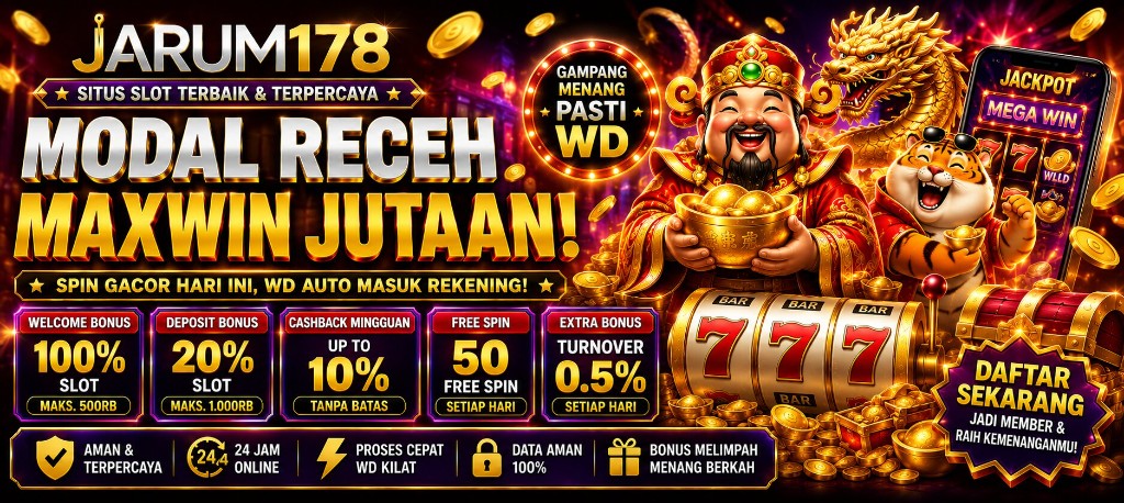 Banner EMPIRE88 modal receh cuan jutaan — bonus slot jackpot empire 100%, cashback imperial gold, free spin tier royal